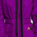 Дождевой комплект женский MadBull (фиолетово-черный) Pro